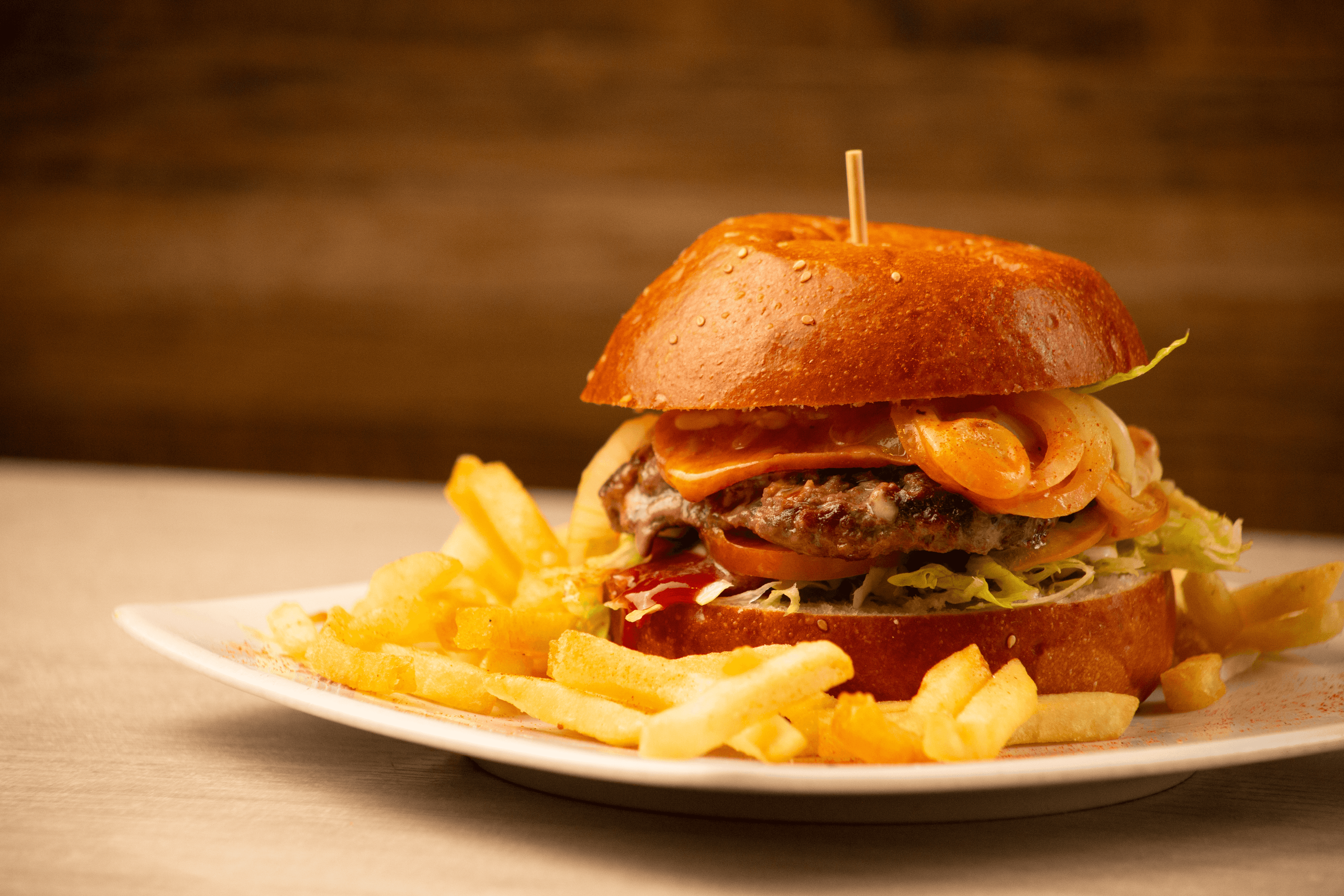 Hamburguesa Clasica