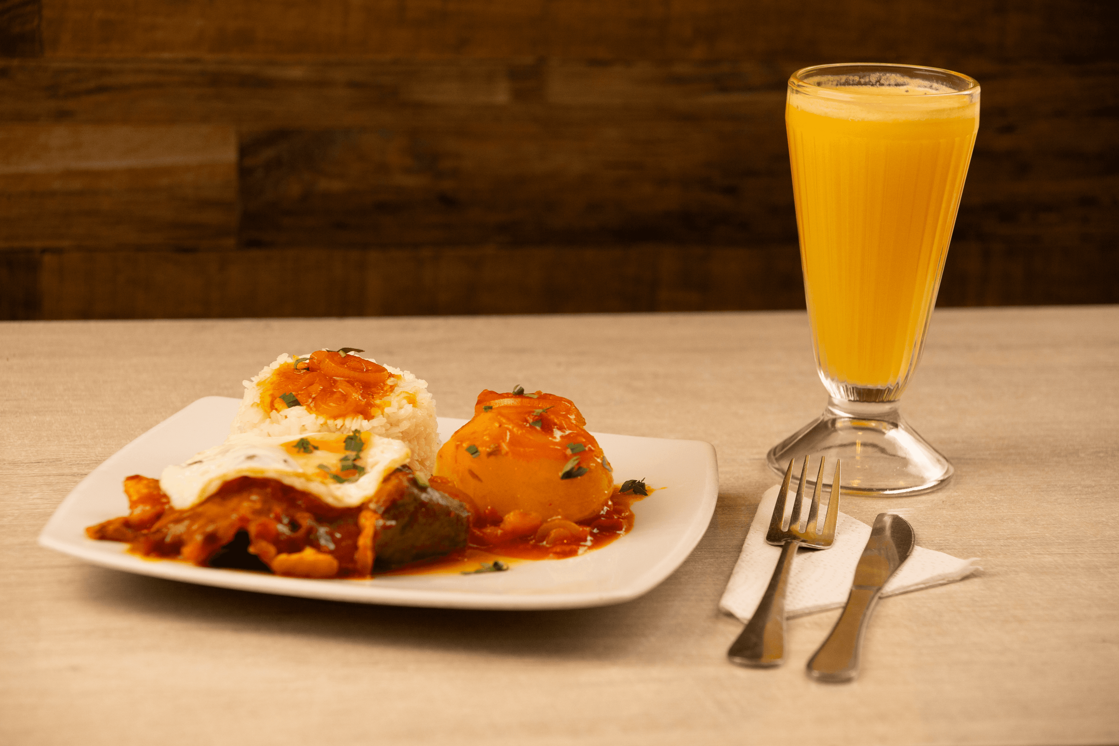 Bistec a Caballo