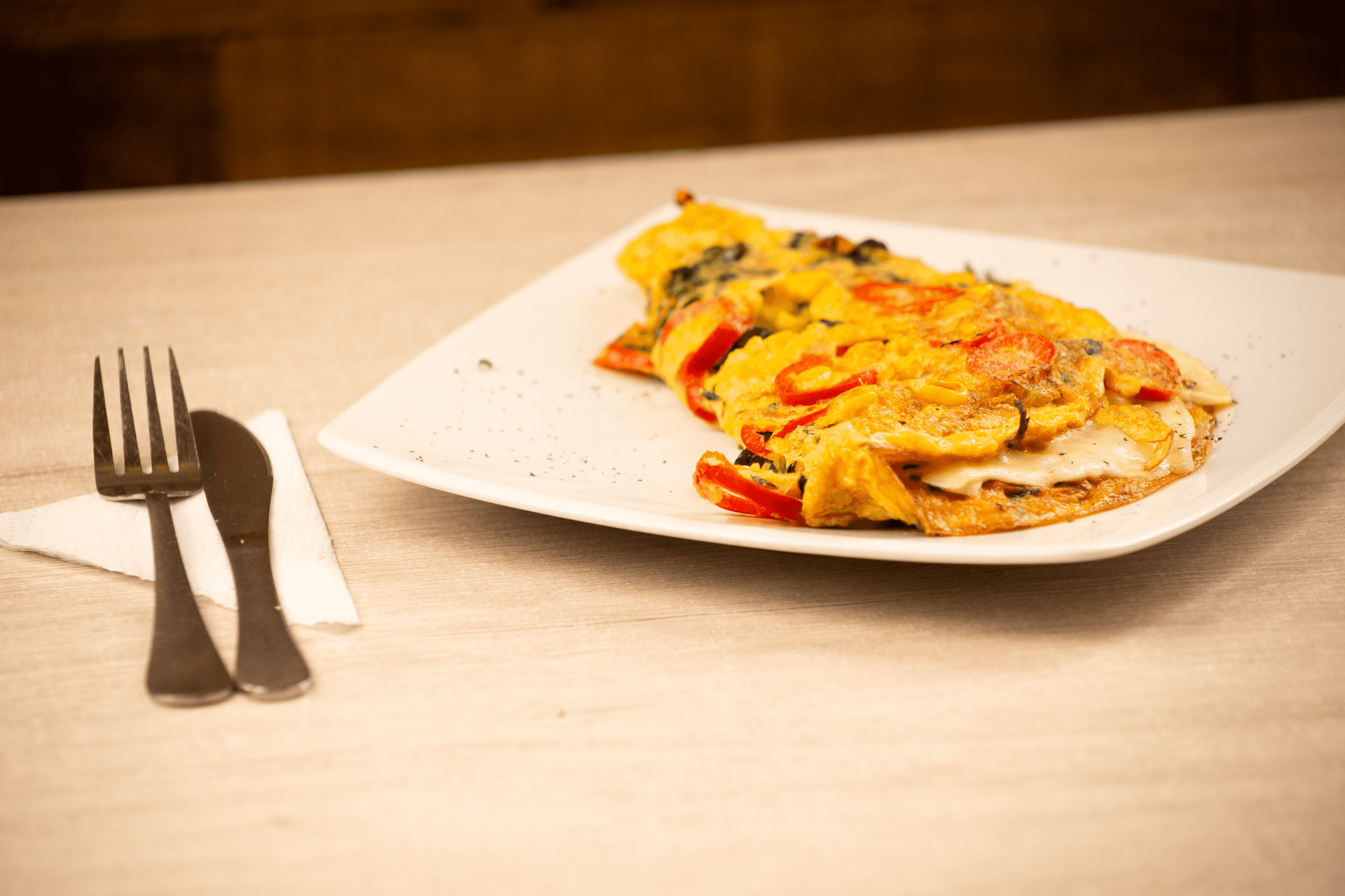 Omelette Vegetariano