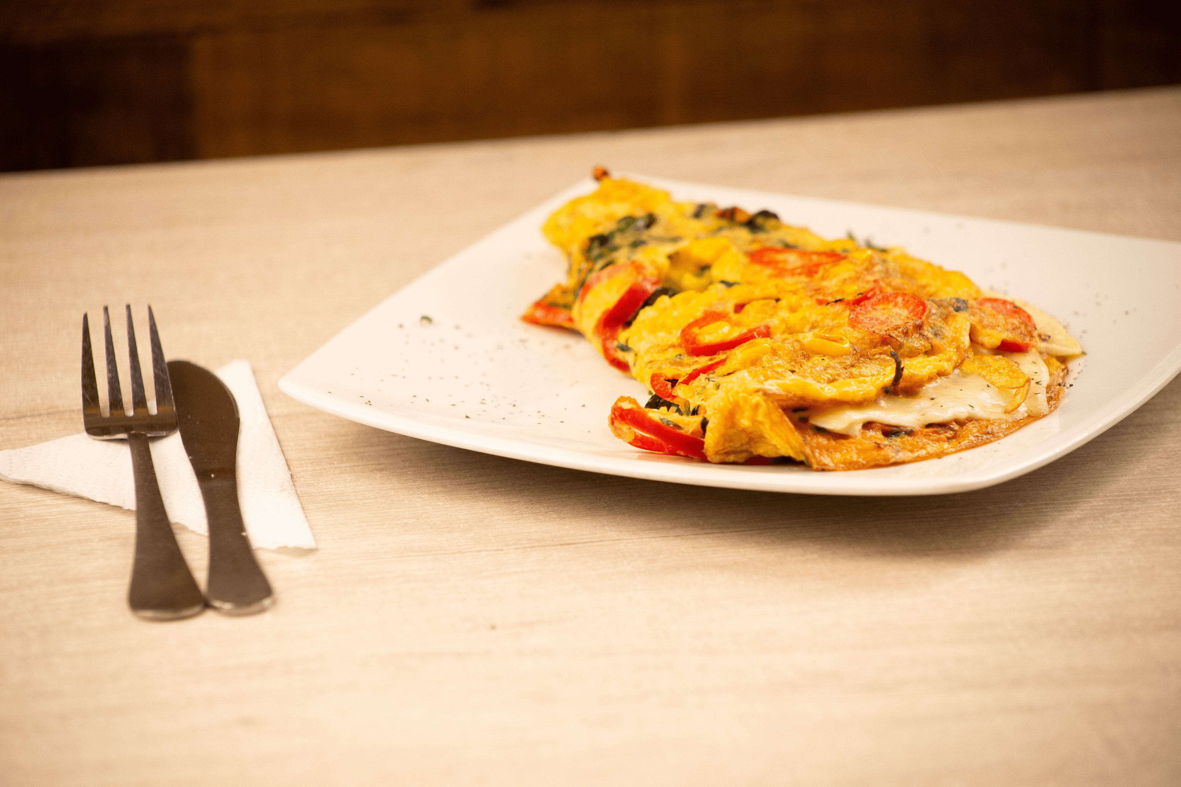 Omelette Vegetariano