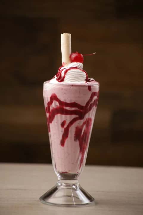 Malteada de Frutos Rojos