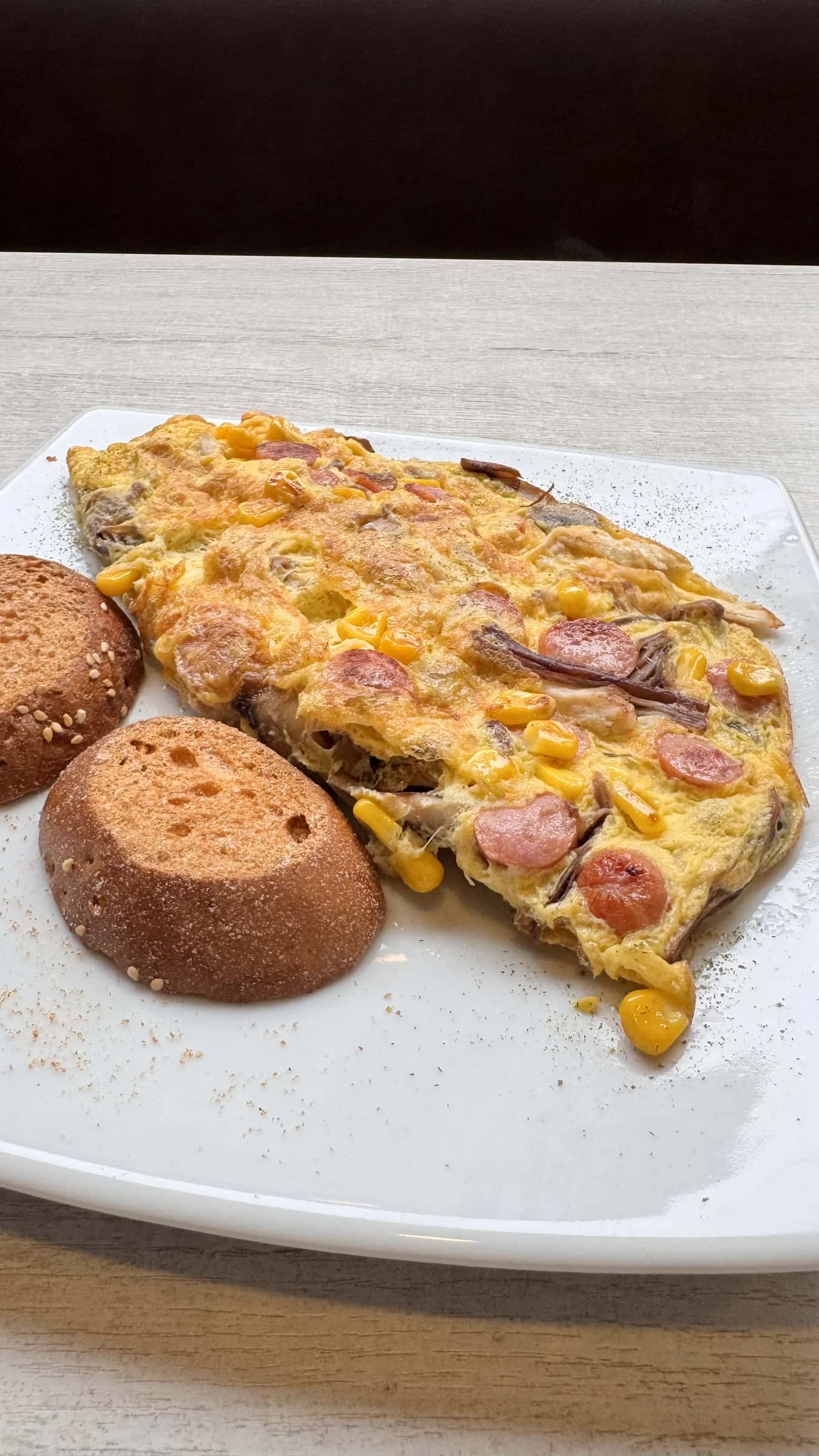 Omelette con Todo