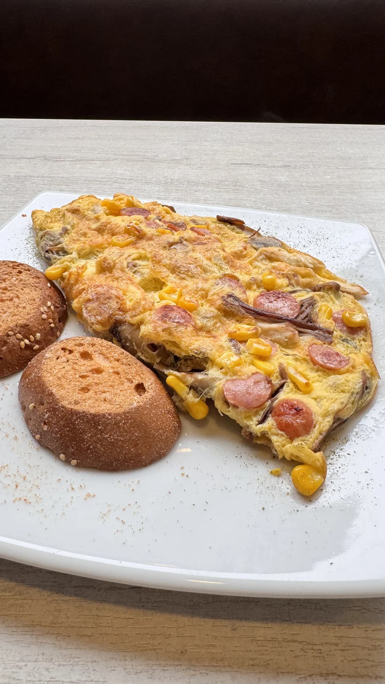 Omelette con Todo