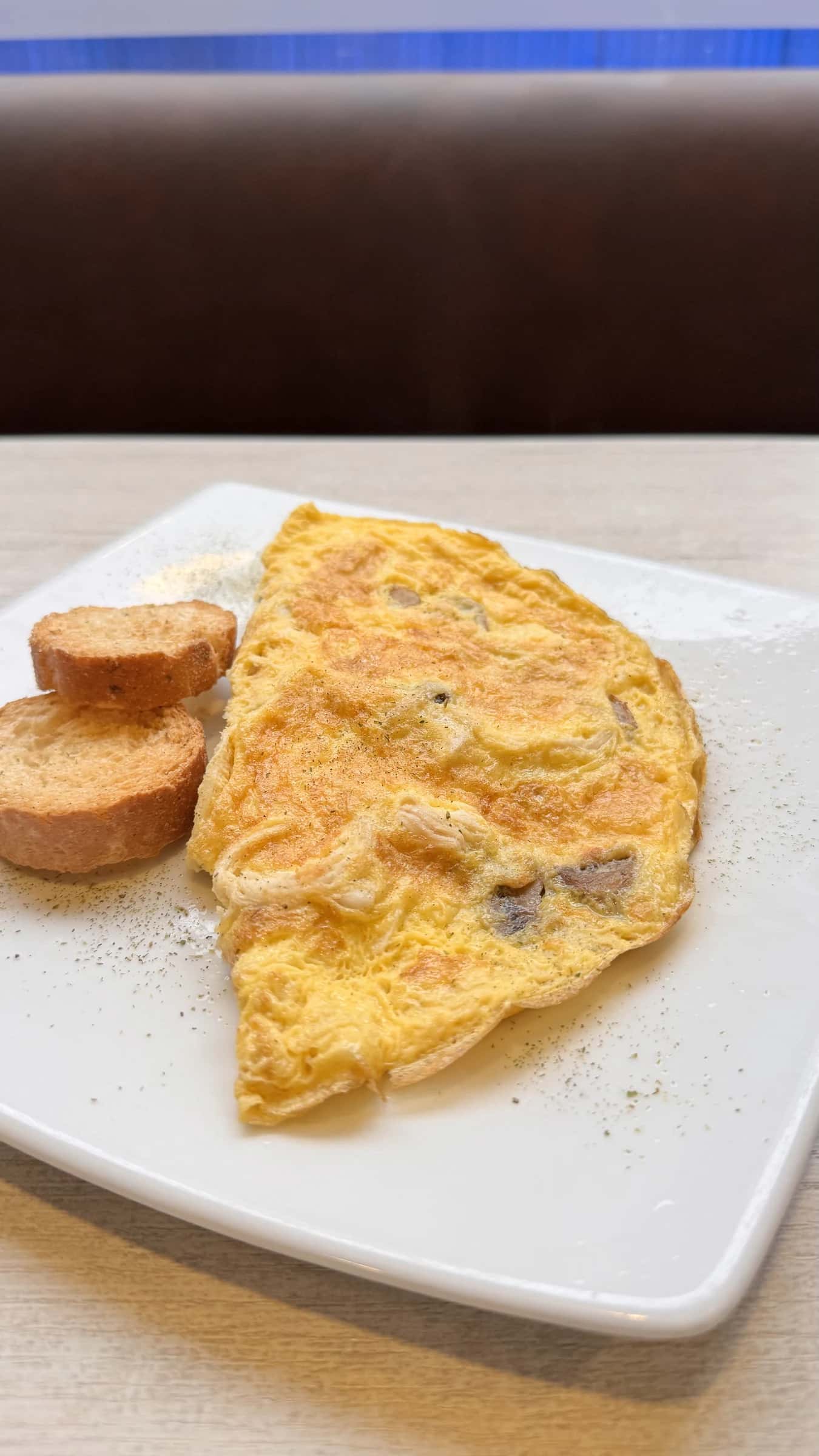 Omelette Pollo